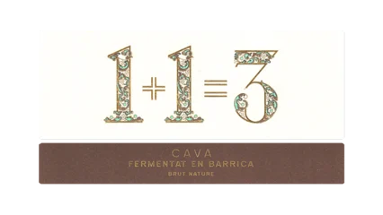 1+1=3 Brut Nature Fermentat en Barrica