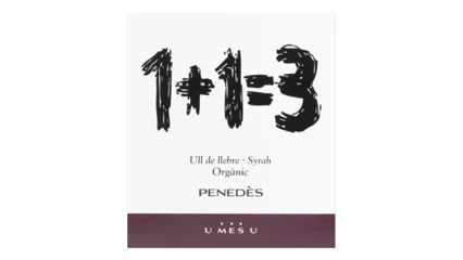 1+1=3 Ull de Llebre Syrah Organic