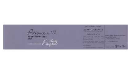 Agnès Paquet Auxey-Duresses Blanc Patience N°13