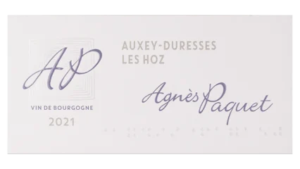 Agnès Paquet Auxey-Duresses Les Hoz 2021-1
