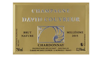 Alain Couvreur David Couvreur Brut Blanc de Blancs Millésime 新
