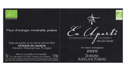 Aurélien Febvre En Aparté Chardonnay Vieilles Vignes-1