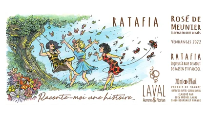 Aurore & Florian Laval Ratafia Rosé de Meunier-1