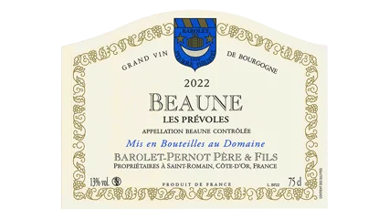 Barolet-Pernot Beaune Les Prévoles Blanc