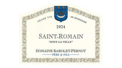 Barolet-Pernot Saint-Romain Sous La Velle Blanc