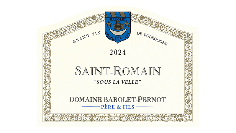 Barolet-Pernot Saint-Romain Sous La Velle Blanc