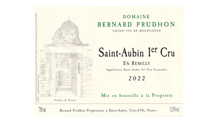 Bernard Prudhon Saint-Aubin 1er Cru En Remilly Blanc