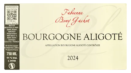 Bony Gachot Bourgogne Aligoté