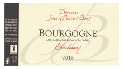 Bony Gachot Bourgogne Blanc