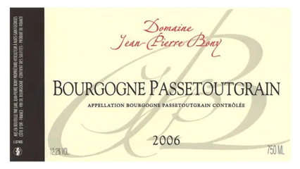 Bony Gachot Bourgogne Passetoutgrain