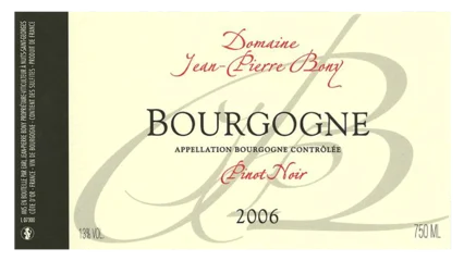 Bony Gachot Bourgogne Rouge-1