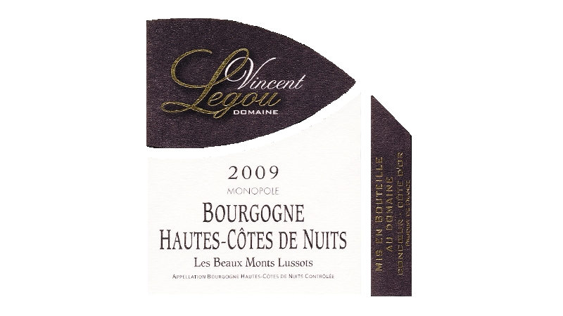 Bourgogne Hautes-Côtes de Nuits Rouge Les Beaux Monts Lussots