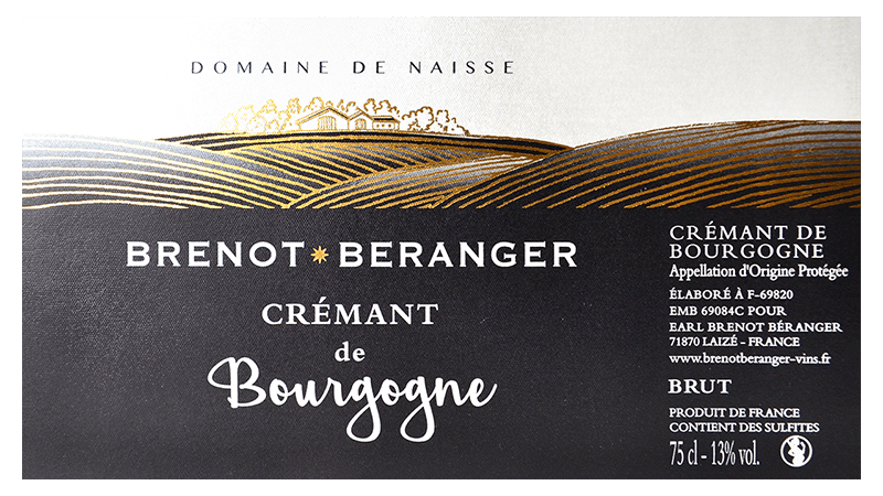 Brenot Béranger Crémant de Bourgogne Brut