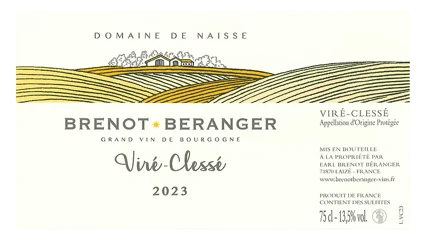 Brenot Beranger Viré-Clessé