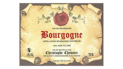 Christophe Chevaux Bourgogne Rouge
