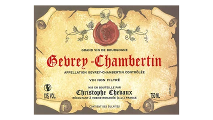 Christophe Chevaux Gevrey-Chambertin