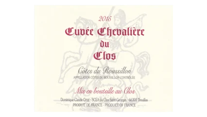 Clos Saint Georges Cuvée Chevalières du Clos 2015
