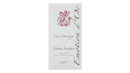 Clos Saint Georges Cuvée Dominique Cabernet Sauvignon 2007