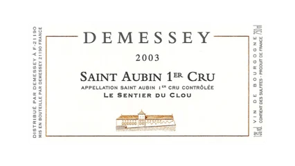 Demessey Saint-Aubin 1er Cru Le Sentier du Clou Blanc-1