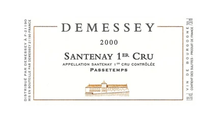 Demessey Santenay 1er Cru Passetemps Blanc-1