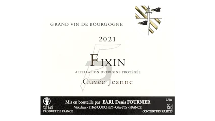 Denis Fournier Fixin Roue Cuvée Jeanne