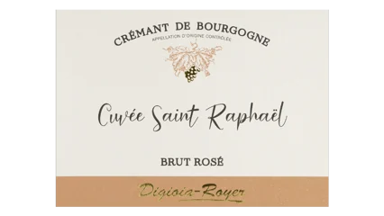 Digioia-Royer Crémant de Bourgogne Rosé Cuvée Saint Raphaël-1