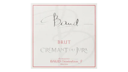 Domaine Baud Génération 9 Crémant de Jura Rosé-1