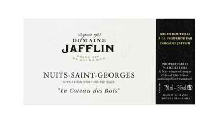 Domaine Jafflin Nuits-Saint-Georges Le Coteau des Bois-1