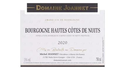 Domaine Joannet Bourgogne Hautes-Côtes de Nuits