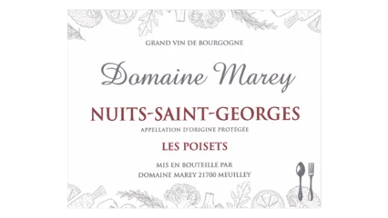 Domaine Marey Nuits-St.-Georges Les Poisets Rouge
