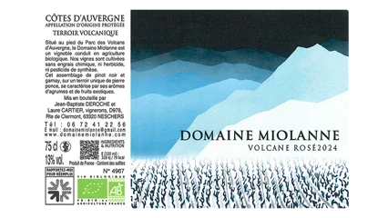Domaine Miolanne Volcane Rosé