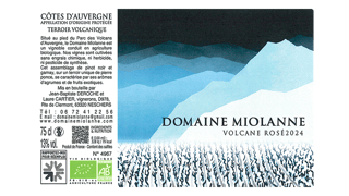 Domaine Miolanne Volcane Rosé