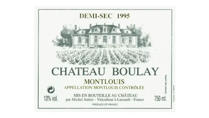 Domaine de Cray Château Bouley Montlouis Demi-Sec 1995