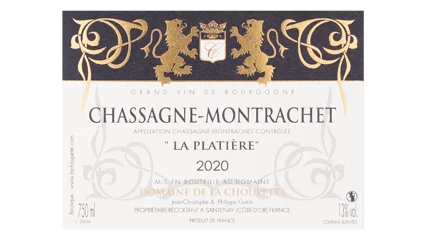Domaine de la Choupette Chassagne-Montrachet La Platière Rouge-1