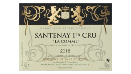 Domaine de la Choupette Santenay 1er Cru La Comme Rouge-1