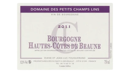 Domaine des Petits Champs Lins Bourgogne Hautes-Côtes de Beaune Rouge