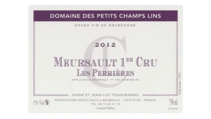 Domaine des Petits Champs Lins Meursault 1er Cru Les Perrières-1