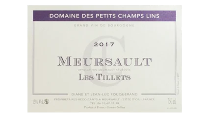 Domaine des Petits Champs Lins Meursault Les Tillets-1