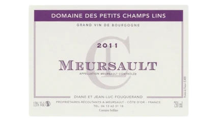 Domaine des Petits Champs Lins Meursault