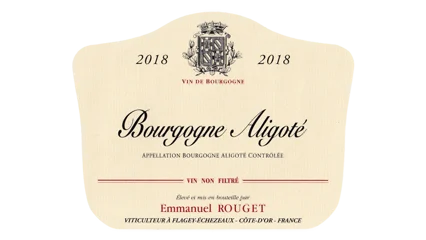 Emmanuel Rouget (←Nicolas Rouget) Bourgogne Aligoté