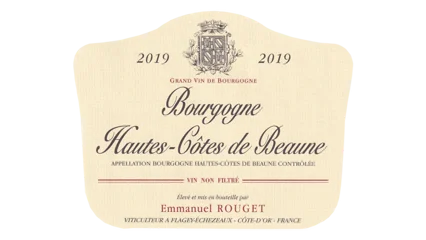 Emmanuel Rouget (←Nicolas Rouget) Bourgogne Hautes-Côtes de Beaune Blanc
