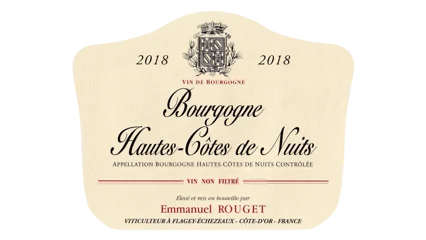 Emmanuel Rouget (←Nicolas Rouget) Bourgogne Hautes-Côtes de Nuits Blanc