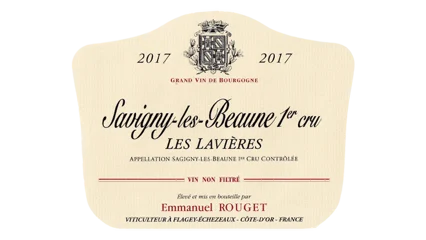 Emmanuel Rouget (←Nicolas Rouget) Savigny-Lès-Beaune 1er Cru Les Lavieres Rouge