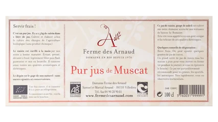 Ferme des Arnaud Pur jus de Muscat-2