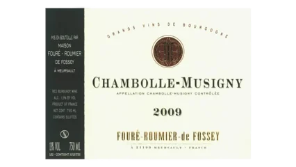 Fouré-Roumier-de Fossey Chambolle-Musigny