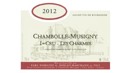 G. Roblot-Marchand Chambolle-Musigny 1er Cru Les Charmes-1