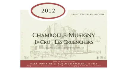 G. Roblot-Marchand Chambolle-Musigny 1er Cru Les Gruenchers-1