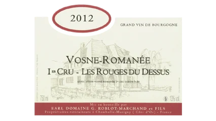 G. Roblot-Marchand Vosne-Romanée 1er Cru Les Rouges du Dessus