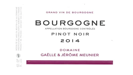 Gaëlle & Jérôme Meunier Bourgogne Rouge-1