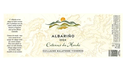 Guillaume Malafosse Côteaux du Monde Albariño